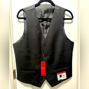 NWT Alfani Black Men’s Slim Suit Vest. Size 40R